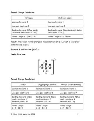 In-Depth Exploration of Formal Charge, Molecular Shape, and Resonance ...
