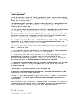 La charla de seguridad industrial | DOCX