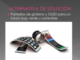 

Pantallas de grafeno y OLED para un
futuro más verde y sostenible

 