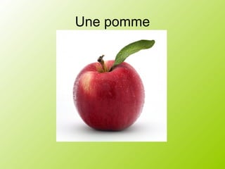 Une pomme