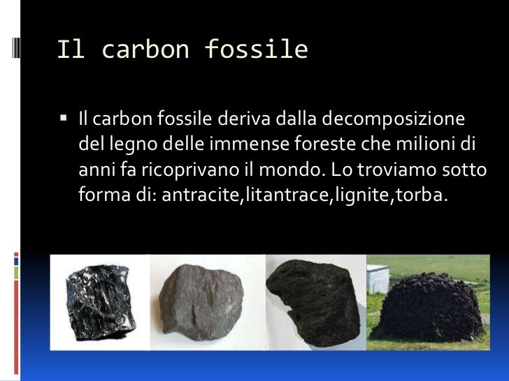 La chimica del carbonio