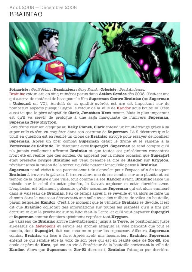 Dc Chronologie Dc Chronologie