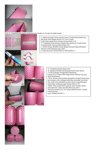 CARA MEMBUAT LACI DARI KALENG SUSU BEKAS | PDF