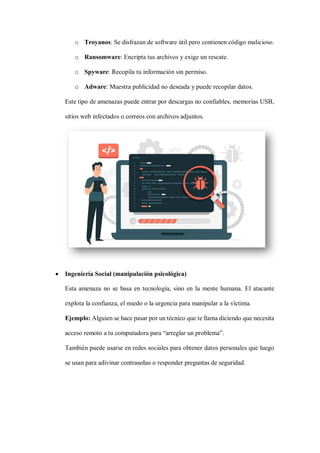 "Importancia de la Ciberseguridad en el Mundo Digital Actual" | PDF