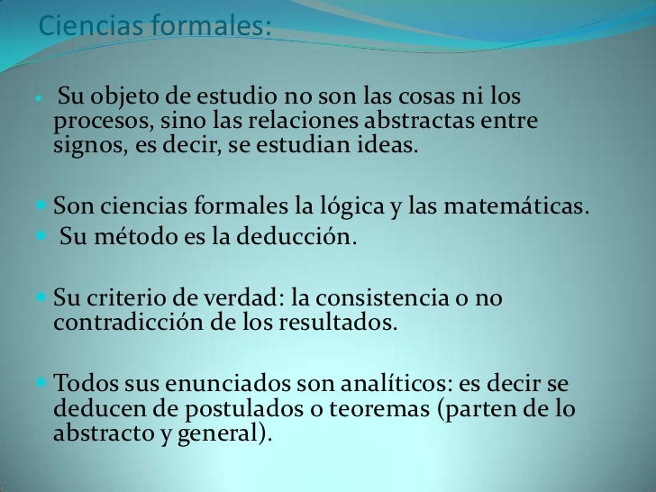 La ciencia