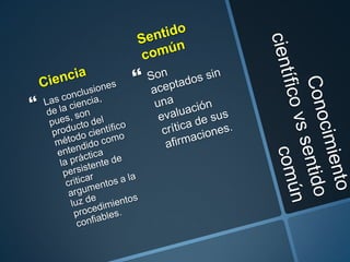 La ciencia