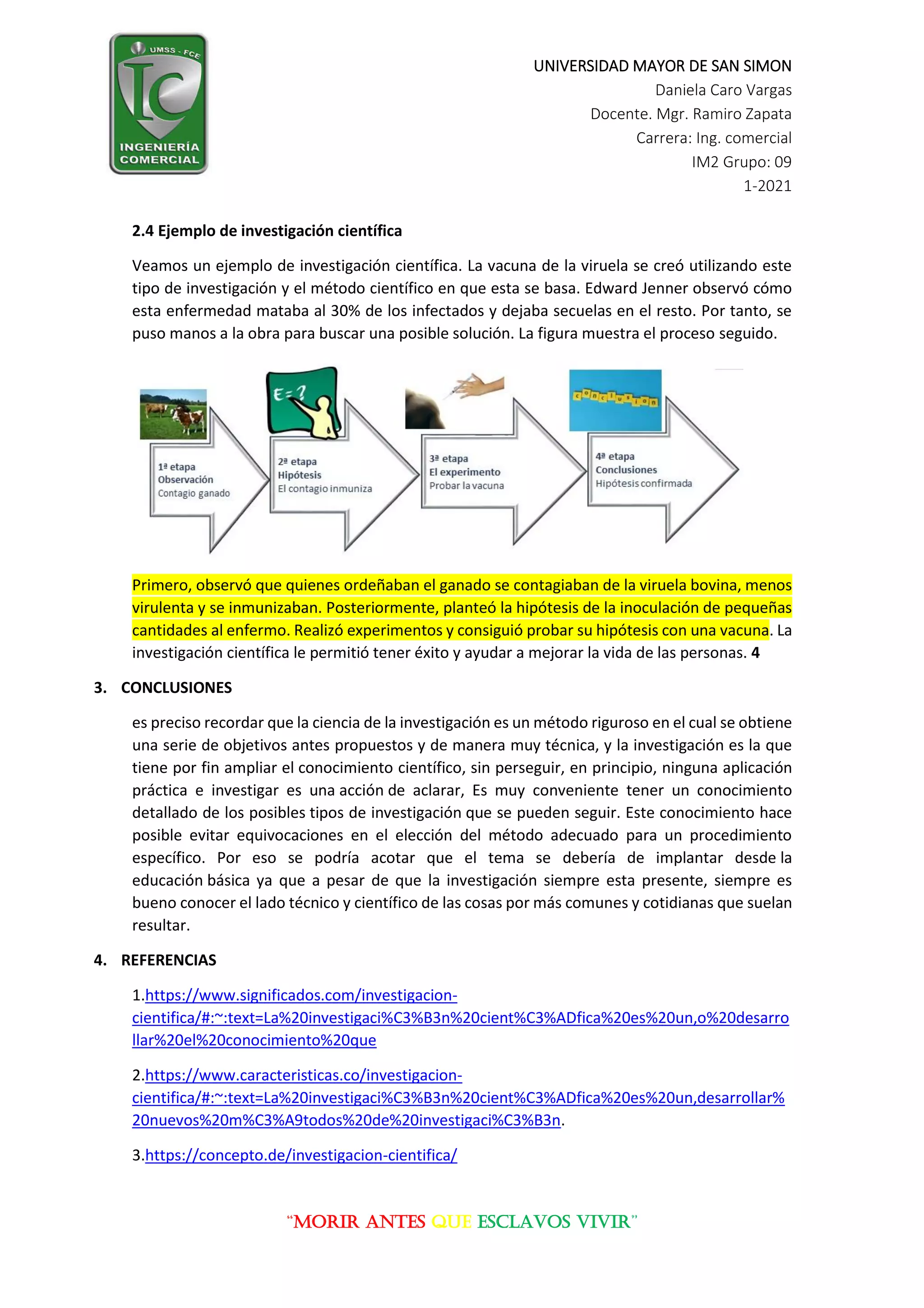 La ciencia de la investigacion | PDF
