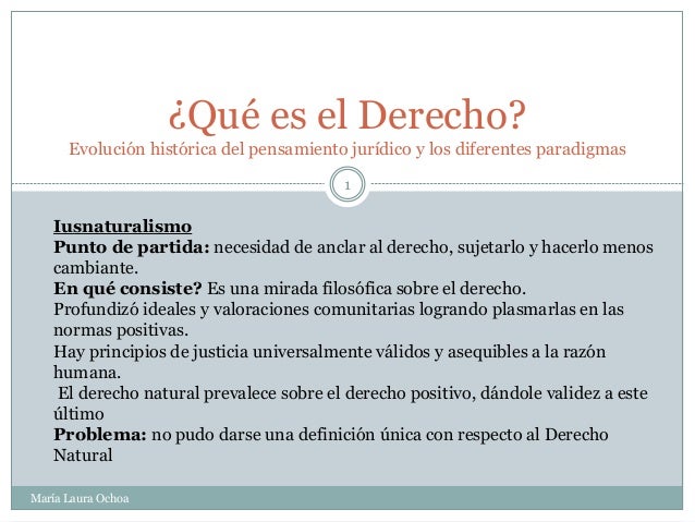 La ciencia del derecho y sus paradigmas
