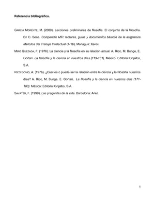 La Ciencia Se Desprende De La FilosofíA