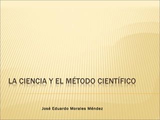 José Eduardo Morales Méndez 