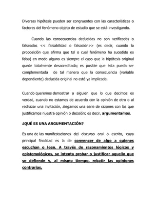 LA CIENCIA Y SU METODO