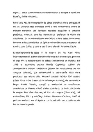 LA CIENCIA Y SU METODO