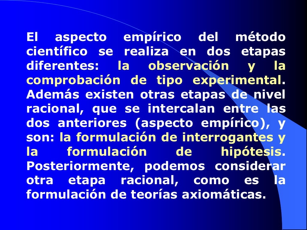 La ciencia y su metodo
