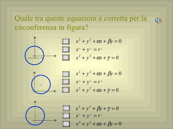 La Circonferenza La Circonferenza