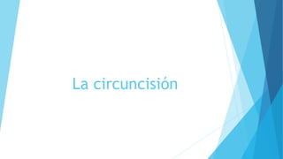 La circuncisión
 