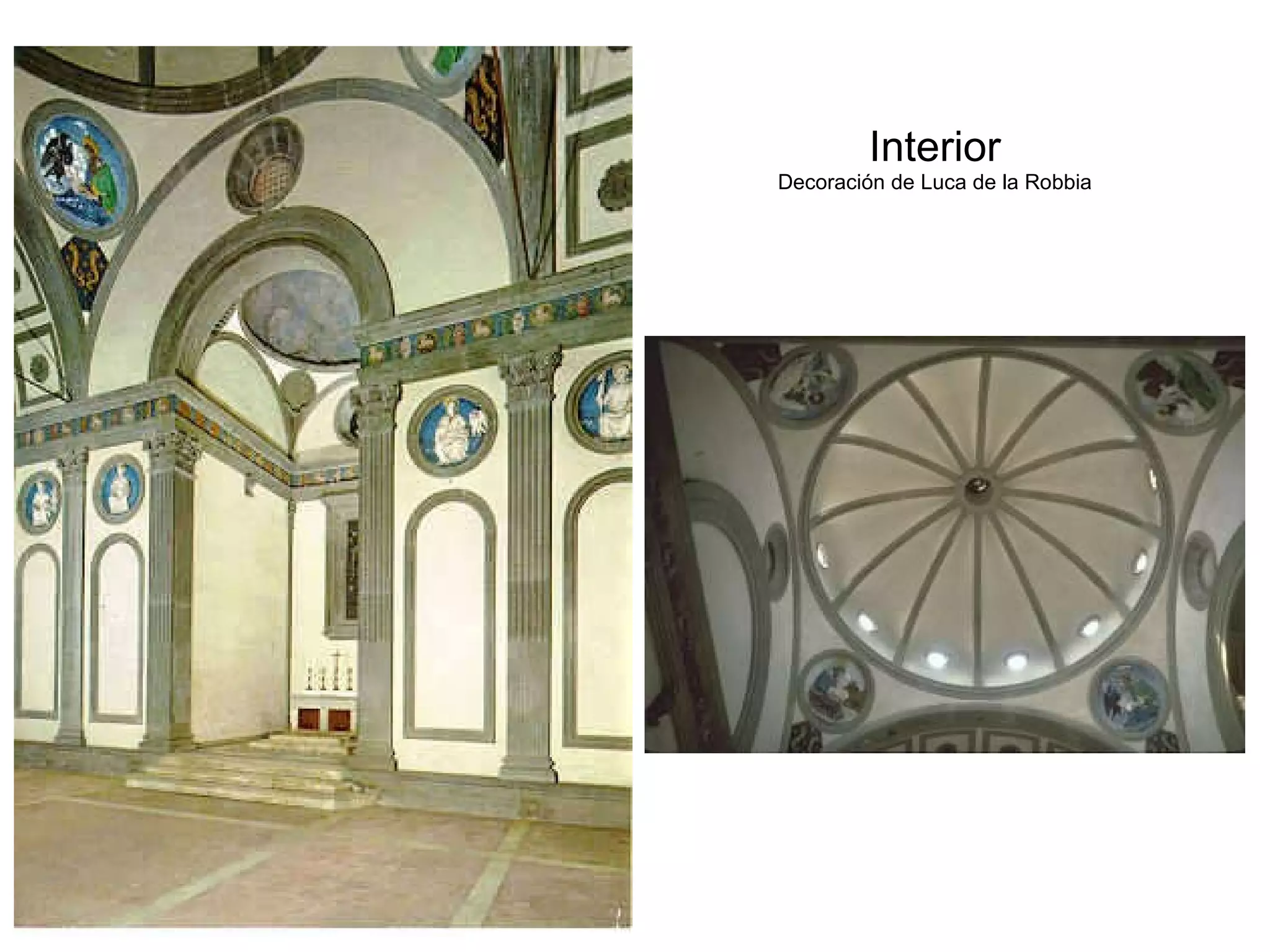 Interior Decoración de Luca de la Robbia 