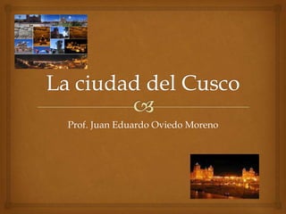 Prof. Juan Eduardo Oviedo Moreno
 
