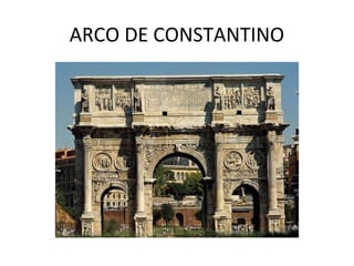 ARCO DE CONSTANTINO
 