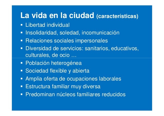La ciudad (espacio urbano)