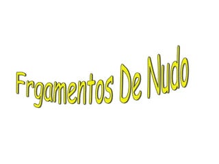 Frgamentos De Nudo 