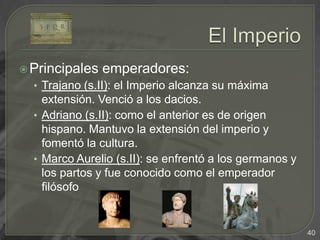 Se producen las grandes conquistas 