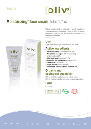 La Claree Product Range