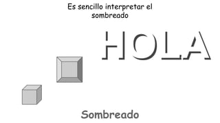 Es sencillo interpretar el
sombreado

Sombreado

 