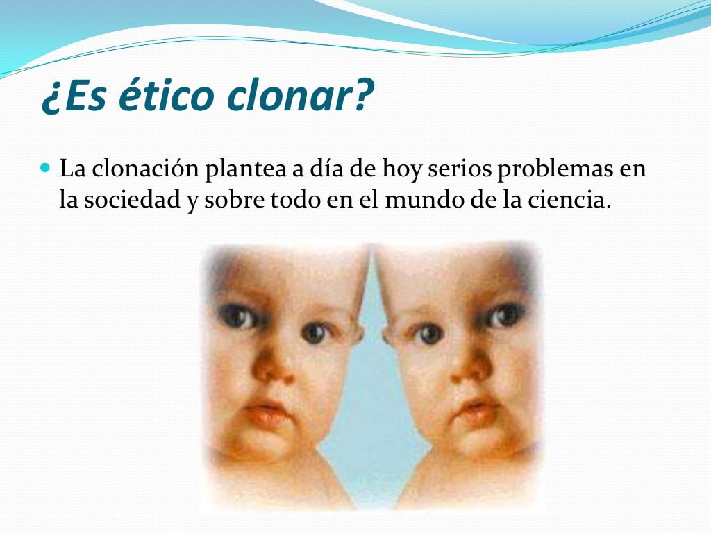 La clonación