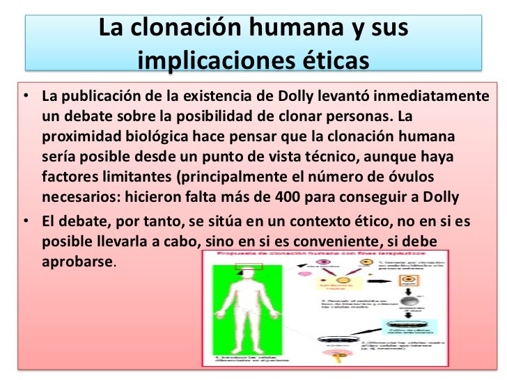 La clonacion
