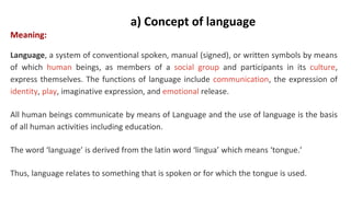 Language across the curriculum | PPTX