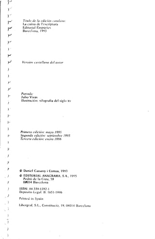 La cocina de la estructura de Daniel Cassany