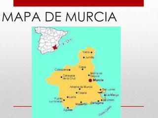 MAPA DE MURCIA
 