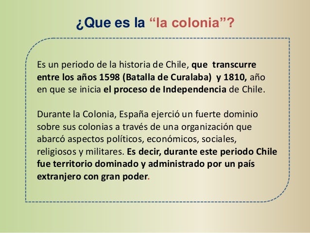 La colonia y su sociedad. Clase 1°