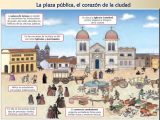 La plaza pública, el corazón de la ciudad
 
