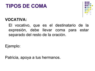 La coma | PPTX