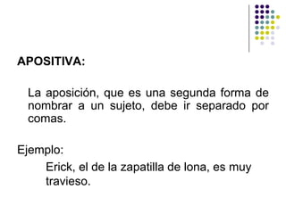 La coma | PPTX