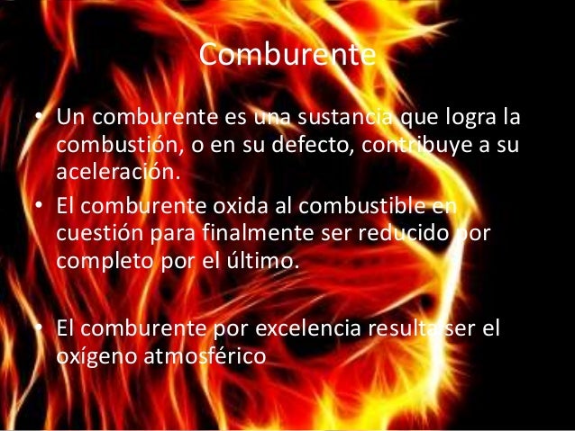 La combustión