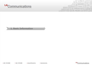 1. Basic Information
 