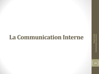 La Communication Interne
NawelGuellal
CommunicationAssociative
14
 