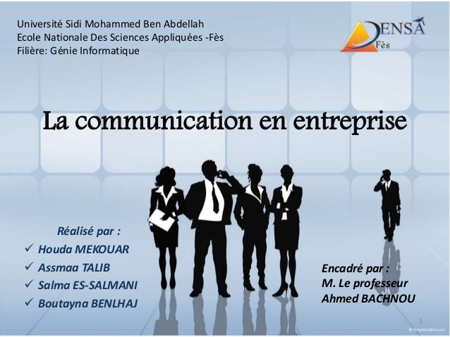 La Communication En Entreprise - 