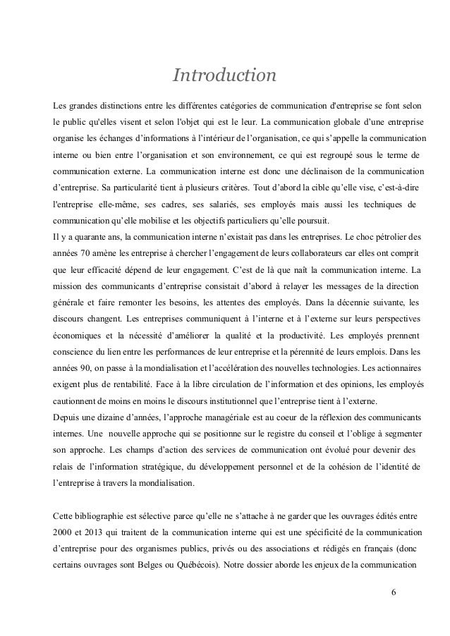 La Communication Interne En Entreprise