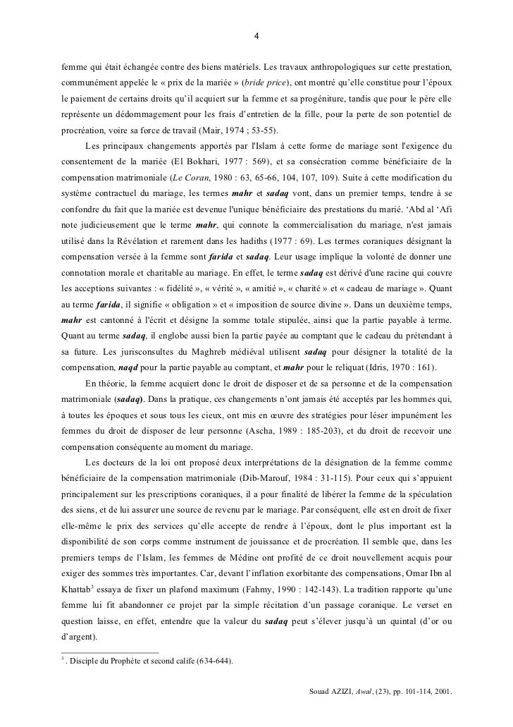 compensé blanche mariage