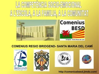 COMENIUS REGIO BRIDGEND- SANTA MARIA DEL CAMÍ




                          http://comeniusbesd.jimdo.com/
 