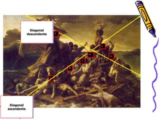 A A B C E F Diagonal ascendente Diagonal ascendente Diagonal ascendente D G Diagonal descendente 