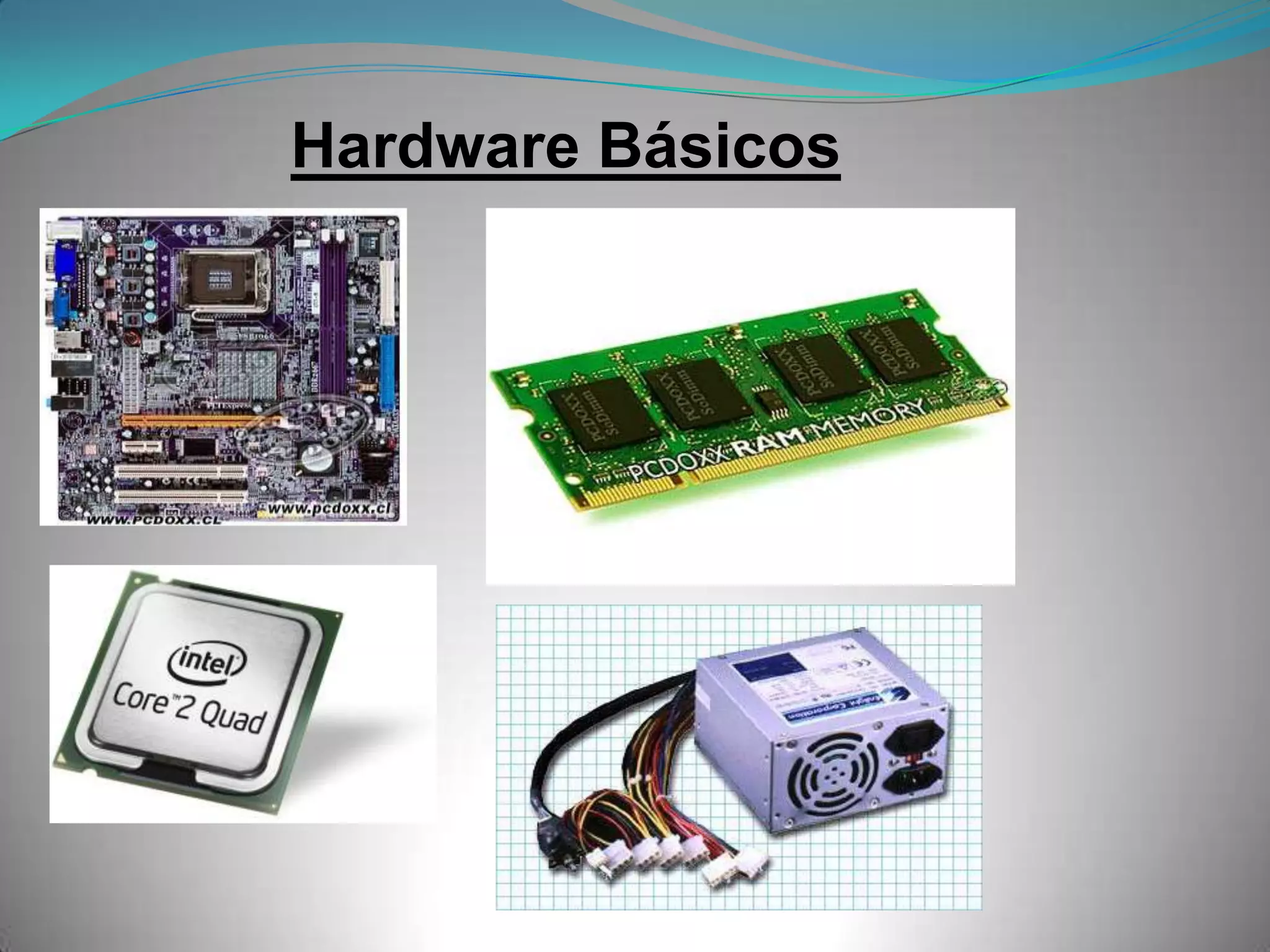 Hardware Partes La Computadora Y Sus Partes | PPT