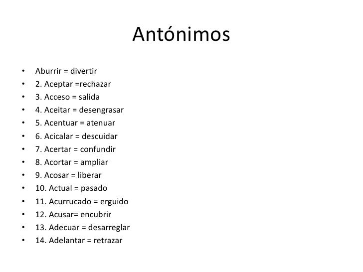 Antonimo de suegra