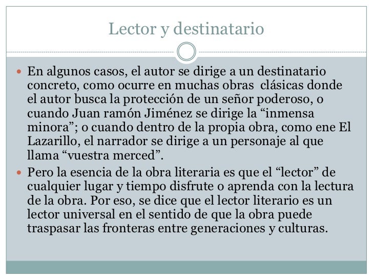 La comunicación literaria