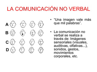 LA COMUNICACIÓN NO VERBAL ,[object Object],[object Object]