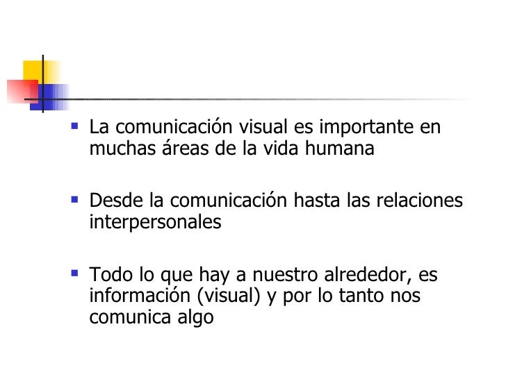 La comunicación visual