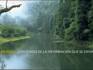 MENSAJE: CONTENIDO DE LA INFORMACION QUE SE ENVIA
 